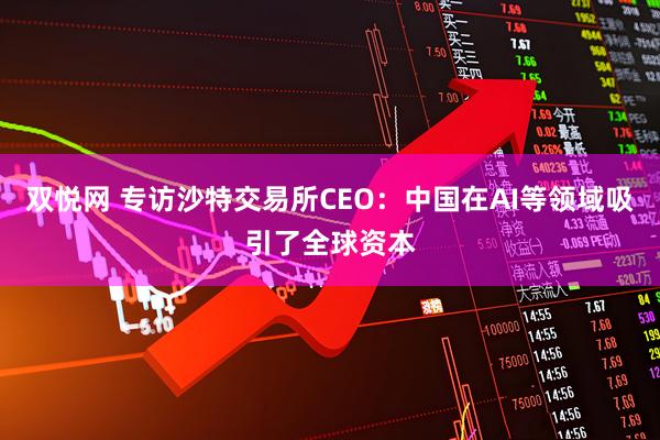 双悦网 专访沙特交易所CEO：中国在AI等领域吸引了全球资本